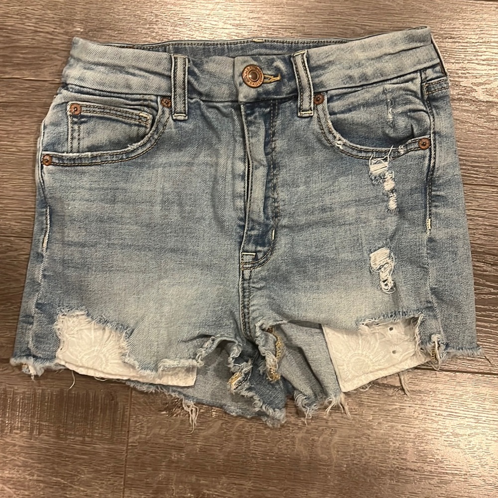 American eagle jean shorts
